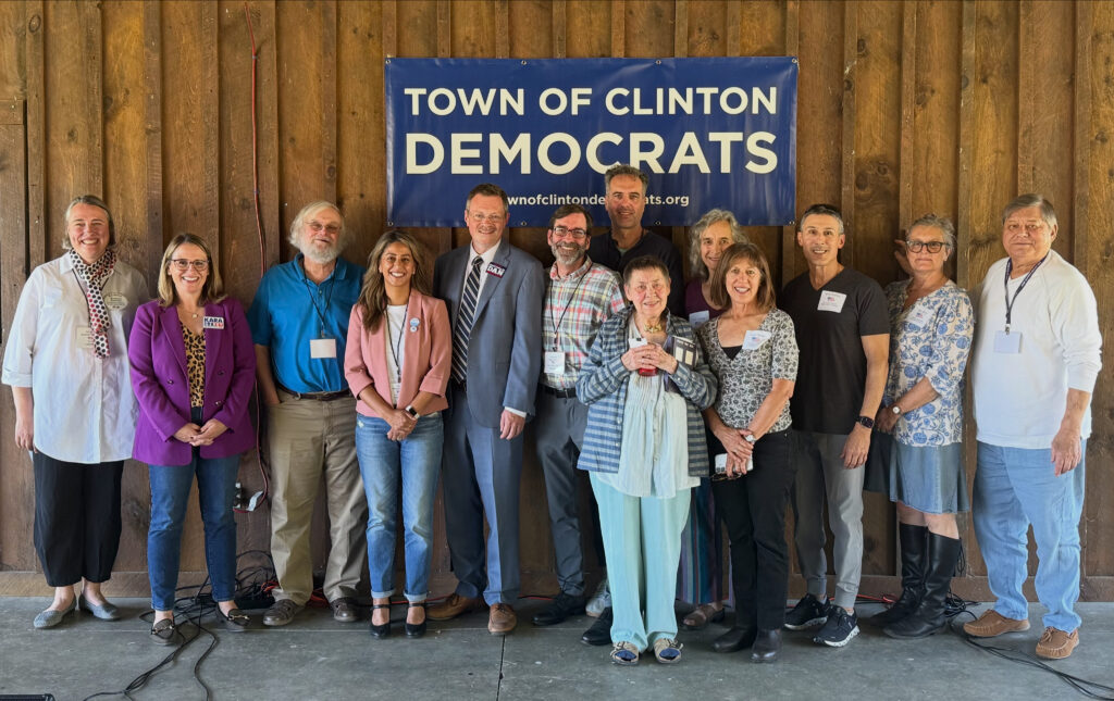 Group shot of Clinton and Dutchess Dems